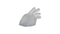SCOOP POLYCARB CLEAR SQUARE